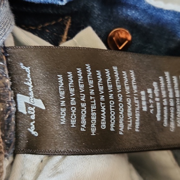 7 for all Mankind Josaphifina Straight Leg Boyfriend Jeans - Picture 10 of 16